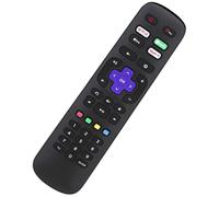 121AV Genuine Roku Replacement TV Remote Control for Sharp 1T-C24FD7KF1FB 1T-C32FD7KF1FB 24FD2K 24FD6K 24FD7K 2T-C40FD7KF1FB 2T-C43FD7KF1FB 32FD2K 32FD6K 32FD7K