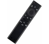 121AV Original Solar Cell Voice Remote Control for Samsung BN59-01385B Compatible with LS55BG970NUXXU UHD Mini LED Smart Gaming Monitor