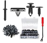 121PCS Fender Clips for 2007-2022 Jeep Wrangler JL JK & 2005-2010 Grand Cherokee, Retainer Push Pins 6030441, Plastic Rivets 6506007AA, Rocker Molding Clips 68039280AA, Grill Bumper Push Pins 6503598