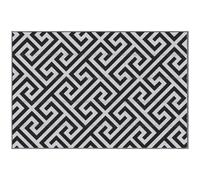 121x182cm Reversible Outdoor Rug Portable Plastic Straw RV Outsunny