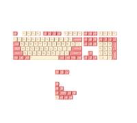 122 Bear Themed Keycaps OEM Height Double Shot Molded Enhances Gaming for Mechanical Keyboards Keycap Set