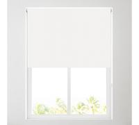 (122cm (4ft)) White Thermal Blackout Roller Blind - FREE CUT