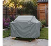 Home Source Waterproof Outdoor BBQ Cover - Durable Polyester Grill Protector with Drawstring Closure, Fits 4 Burner, Large, XL, Kettle & Extra Large Barbecues