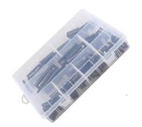 122pcs Assorted DIP IC Socket Square Solder Socket With Reliability Performances For Stable Signals Transmission Electronic Components Set