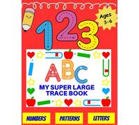 123...ABC: My Super Large Trace Book