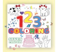 123 Coloring Book with Thick Lines, Number Tracing, Animals | Book for Preschoolers and Kids Ages 2-5: Fun Coloring Pages to help Learn the Numbers 1 ... For Toddlers, Preschool, and Kindergarten