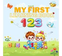 123 Learning Book for Toddlers: Learn to Count, Trace & Match Numbers 1-20 | Fun Preschool Math Activities for Toddlers & Kids Ages 2-5 (Toddler Learning ( Preschool ))