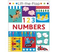 123 Numbers - Lift the Flap Activity Kids Books - Childrens Books, Toddler Books