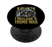 1234 I Declare A Thumb War PopSockets Adhesive PopGrip