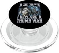1234 I Declare A Thumb War PopSockets PopGrip for MagSafe