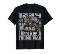 1234 I Declare A Thumb War T-Shirt