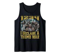 1234 I Declare A Thumb War Tank Top