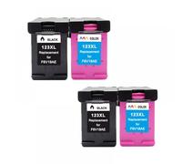 XGdEKA 123XL Compatible Ink Cartridge Replacement Compatible With HP123 H-P 123 Compatible With Deskjet 1110 2130 2132 2133 2134 3630 3632 4513 4520(2BLACK 2COLOR)