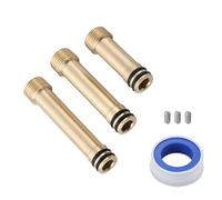 1247984/1247985/1247986 Supply Adapter Brass Extender To Mount The Shower Drop Elbow To The Shower Wall,Compatible With K-98350 Awaken Wall Supply Elbow,Brass