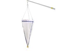 125/200 Fine Mesh Plankton Net 64/112μm Organisms Collection Research Tow Aperture For Collecting Phytoplankton Protozoa Rotifers And Microorganisms In Marine Or Freshwater(13# with rod)