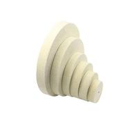 125-300mm *25mm Wool Felt Polishing Buffing Wheel Jade Metal Mirror Surface Finish Bench Grinder Tool(12 inch 300mm)
