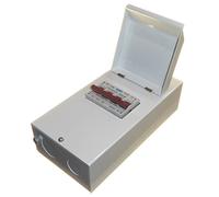 ESR 125 Amp 240V Mains to Generator Changeover Transfer Switch in Metal 4 Module Enclosure