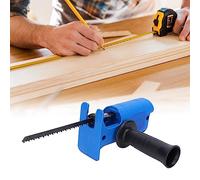 125 Electric Reciprocating Saw, Portable Multifunctional Electric Drill Chainsaw Reciprocating Saw Jig Saw Electric Drill Tool Attachment for Wood Metal Cutting
