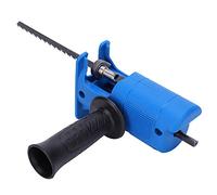 125 Electric Reciprocating Saw, Portable Multifunctional Electric Drill Chainsaw Reciprocating Saw Jig Saw Electric Drill Tool Attachment for Wood Metal Cutting
