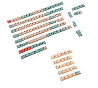 125 Key Hami Melon Dye-sub PBT Keycaps German Spain UK French ISO for MX Switches Keyboard 104 87 61 Filco YMD96 KBD75 FC980M ID80 (Spain ISO Kit)