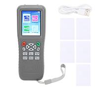 125 kHz Card Copier with Full Decoding Function, Wireless IC ID Card Reader Writer, Voice Prompt & Full - Colour Screen for Access Control, Elevator, and Security Systems (ID White Card)