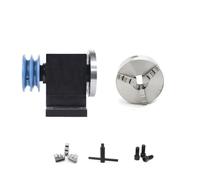 125 Lathe Spindle Assembly with Three-jaw, Four-jaw Chucks(125 Three-jaw Chuck)