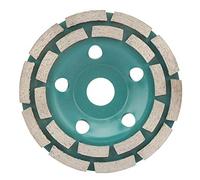 125 mm Diamond Segment Grinding Wheel Cup Disc, Diamond Grinding Wheel for Concrete Granite Marble Quartz Stone, Dry Grinding Cup Disc with 22.2 mm Arbor Hole for Angle Grinder