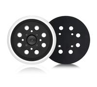 125 mm Replacement Sander Backing Pad, 8-Hole Professional Sanding Disc for PEX 400 AE & 300 AE - Bosch Random Orbit Sander Accessories - Hook and Loop Sanding Plate, Pack of 2
