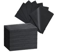 125 Pcs Black Dental Bibs Disposable Tattoo Dental Bibs 13" x 18", Waterproof Patient Bibs 3 Ply Nail Paper Sheets Tattoo Paper Napkins for Dental Office, Tattoo Piercing, Feeding