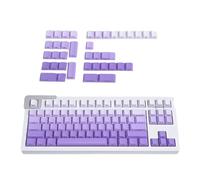 125 Pcs Key Cap Heat Sublimation Key Cap Set Dye Primer Color Mechanical Keyboard for Gamer Typist