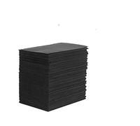 125 Pieces Of Dental Bibs 13" X 18" 3-layer Advanced Disposable Waterproof Patient Bibs Waterproof Tattoo Bibs Dental Belly (Black)