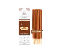 125 Sticks of Divine Belief Palo Santo Incense - 100% Natural, Handmade, Hand-Dipped - Organic and Charcoal Free incense sticks for Purification, Relaxation, Positivity, Yoga, and Meditation (200g)