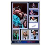 (125) Teddy Swims Signed A4 Photograph (21 X 297 CM) Art Work Wall Art Display Great Gift Idea (REPRINT) #####