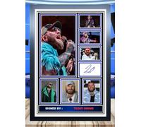 (125) Teddy Swims Signed Framed Autograph Signature A4 (21 X 297 CM) Art Work Wall Art Display Great Gift Idea (REPRINT) #####