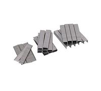 1250 Pc Assorted Staples and Brad Nails - 8mm 12mm 10mm