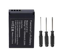 1250mAh 7.4V LP-E12 Replacement Battery Compatible with Canon PowerShot SX70 HS, EOS M, M2, M200, M10, M50 Mark II, M100, M200,100D,for Kiss X7,for Rebel SL1 Camera Rechargeable Battery Lithium Ion