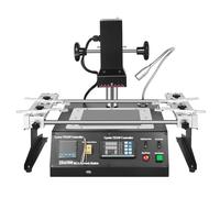 1250W BGA Rework Station Dual IR Heating 400W+800W Closed Loop ±0.5% USB PC Control X-Y Lift for Laptop Gaming Motherboard Repair Lead-Free SMD Industrial