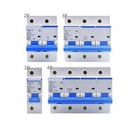125A MCB NXB-125 High Current 1P 2P 3P 4P 80A 100A Miniature Circuit Breaker DZ47 EKFBQBGW(2P,100A)
