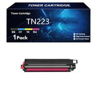 125A Toner Cartridge Replacement for HP 125A CB540A CB541A CB542A CB543A Compatible with HP Color laserJet CP1213 CP1214 CP1215 CP1216 CP1517ni CP1519ni Printer,M-1 Pcs