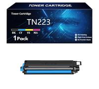 125A Toner Cartridge Replacement for HP 125A CB540A CB541A CB542A CB543A Compatible with HP Color laserJet CP1213 CP1214 CP1215 CP1216 CP1517ni CP1519ni Printer,C-1 Pcs