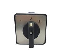 125A Two Poles Universal Conversion LW26-125 LW28 Three Positions Reverse Dual Power Supply Forward And Reverse Cam Switch 1Pcs(OFF-ON)