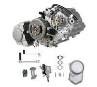 125CC 4-Stroke Motor Engine Kit,Dirt Bike ATV Quad Petrol Engine, Air-Cooled 4 Speed Manual Clutch Motor Starter Complete Kit for Mini Moto Honda XR50 CRF50 Motorcycles