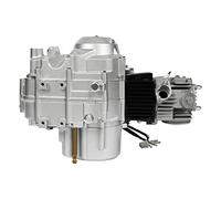 125CC Engine Motor Kit 4-Stroke 5.8KW With 3 Forward + Neutral+Reverse | Semi Auto Petrol Gas Engine Motor, Single-cylinder Air-cooled Horizontal Engine, Electric Starter Engine for ATV Go Kart
