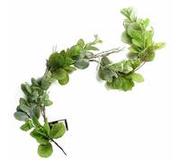 125cm Artificial Trailing Hanging Mint Leaf Garland Plant Realistic Leaf Green One Size