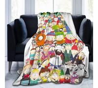 (125CM X 150CM) South Park Decorative Extra Soft Blanket Lightweight Shaggy Blanket Microfiber Blanket, 50 * 40 Inch
