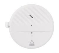 125dB Vibration Sensor Alarm for Door Anti-Theft, Ultra-Thin 9.5mm Wireless Security with Adjustable Sensitivity, for battery Operated Home Shop Safe Protector, Black(White)