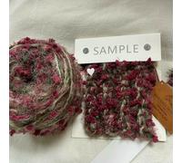 125g Garden Series Yarn Hand Mixed Knitting Yarn Colorful Flower Thread Handmade Crochet Stick Needle Woven Bag Hair Loop Decor