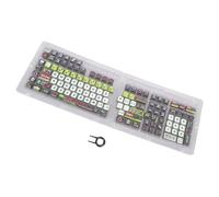 125Key Thick PBT + Key Cap Set Doom's Days Pattern Dye Sublimation Printing for Switch Mechanical Keyboard Switch Doom's Days Keycaps for Switches