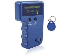125KHz RFID Card Copier, Portable Handheld Writer ID Card Copier Duplicator with Tag for Home Access Control System, Support Reading Chip T5577/EM4305/CET5200/EM4305