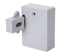 125KHz Smart Cabinet Lock, Electronic RFID Card Opening for Wardrobe Sauna Libraries, Factories and Offices Locker - No Drill (Gray)